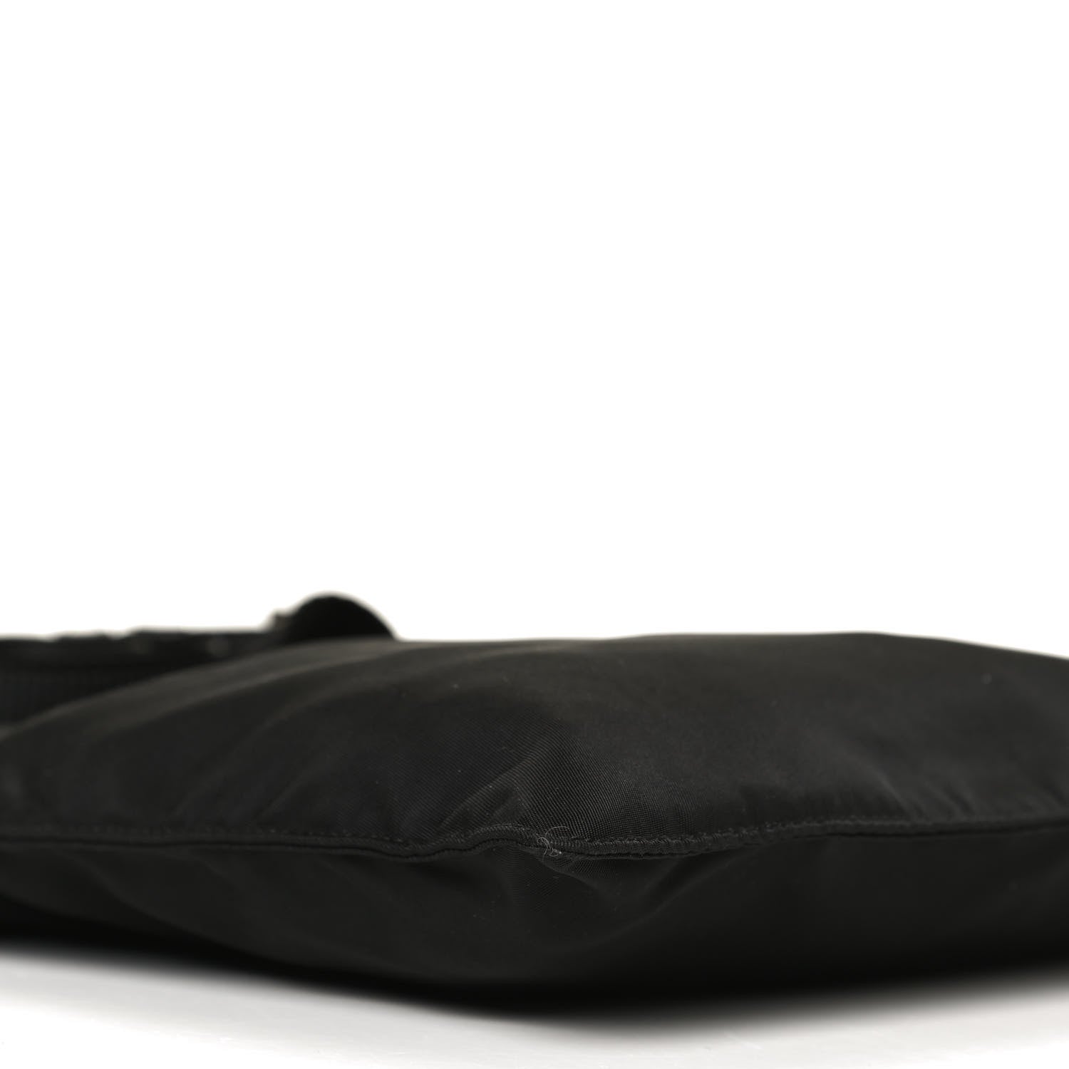Prada Nylon Vela Flat Messenger Bag Black 9 of 10