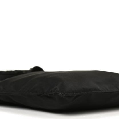 Prada Nylon Vela Flat Messenger Bag Black 9 of 10