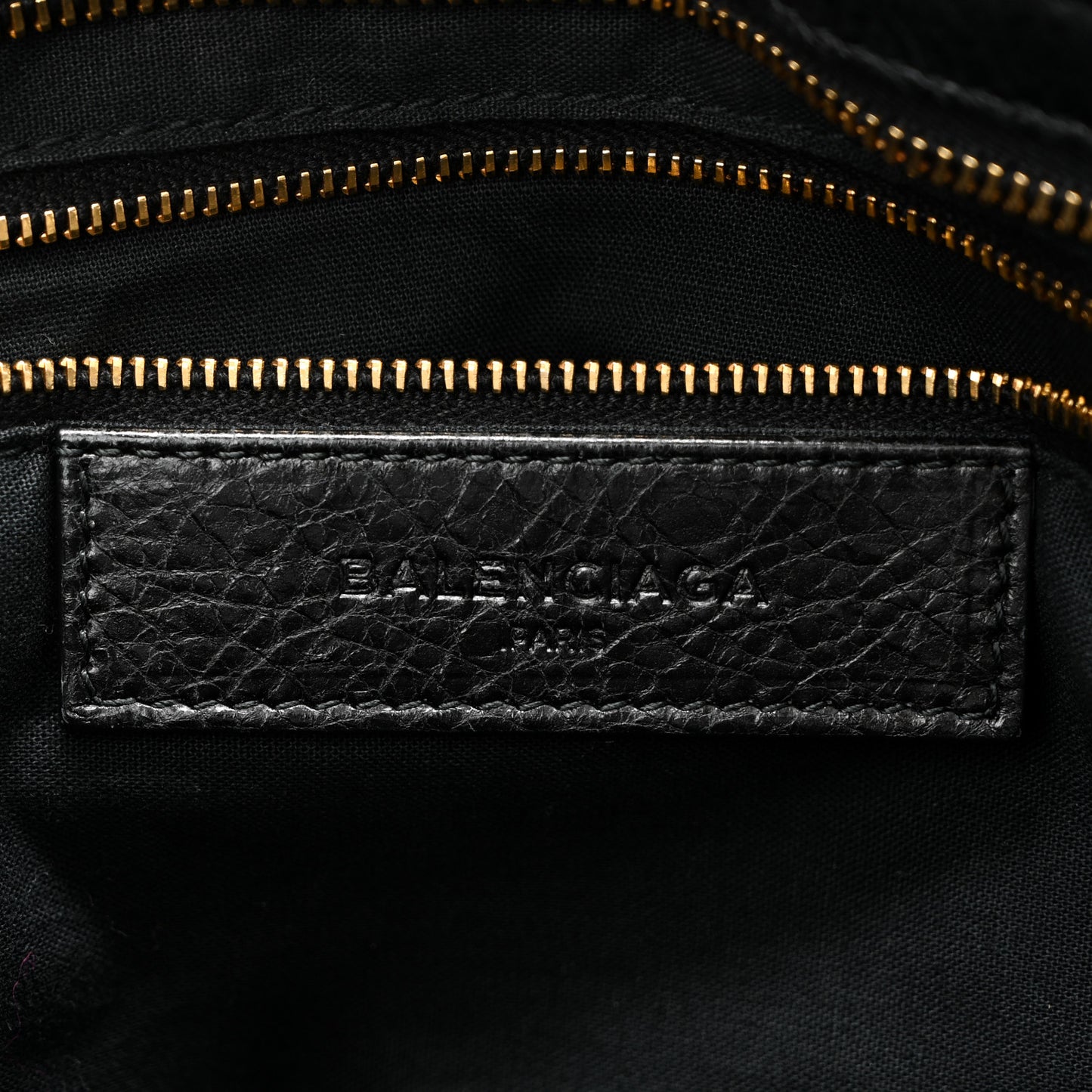 Agneau Giant 12 Gold Hardware City Black
