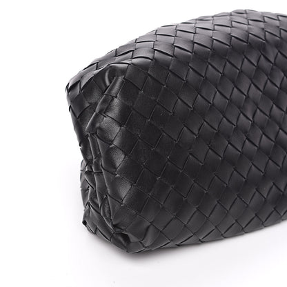 Bottega Veneta Nappa Maxi Intreccio The Pouch Oversized Clutch Black 9 of 10