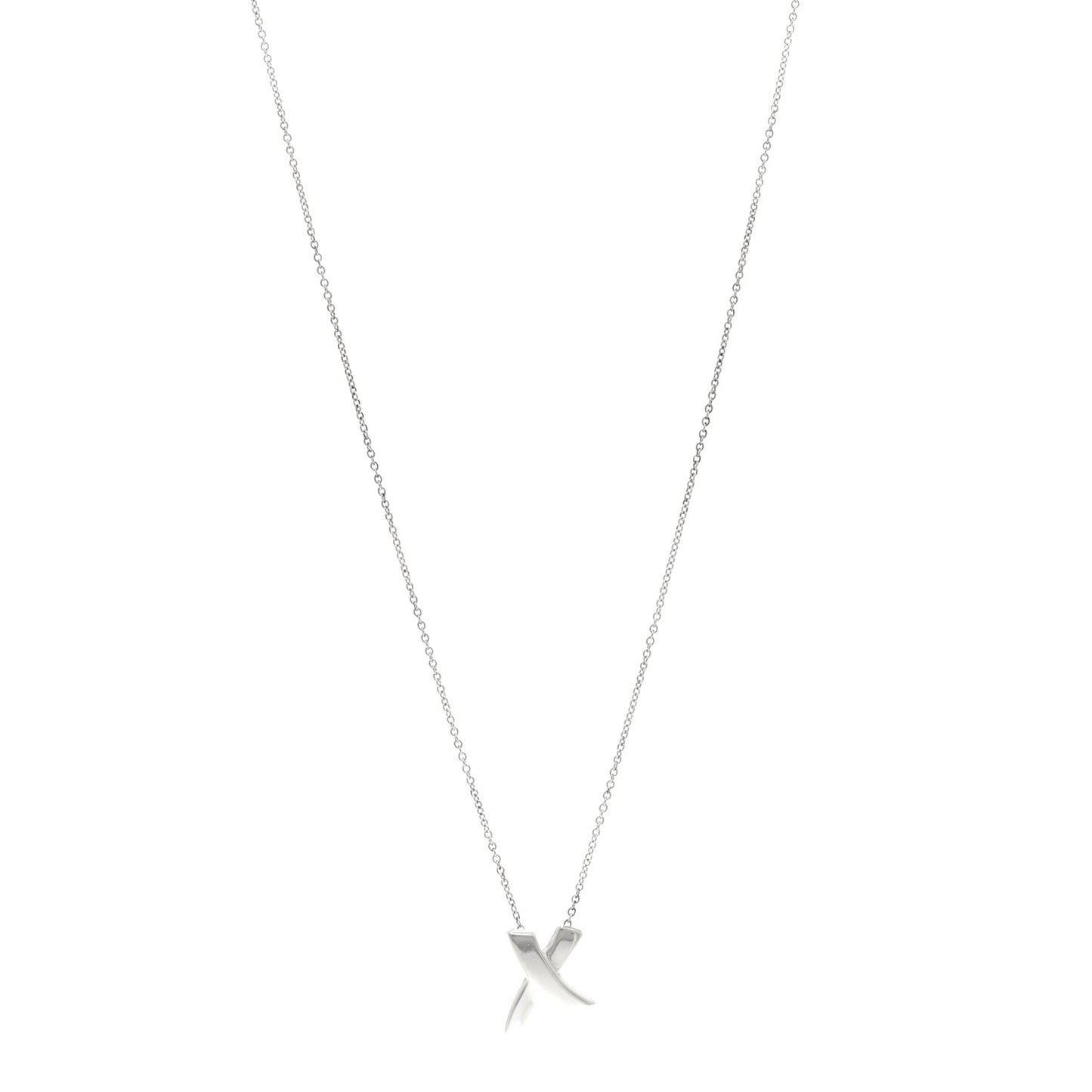 Sterling Silver Paloma Picasso Graffiti X Pendant Necklace