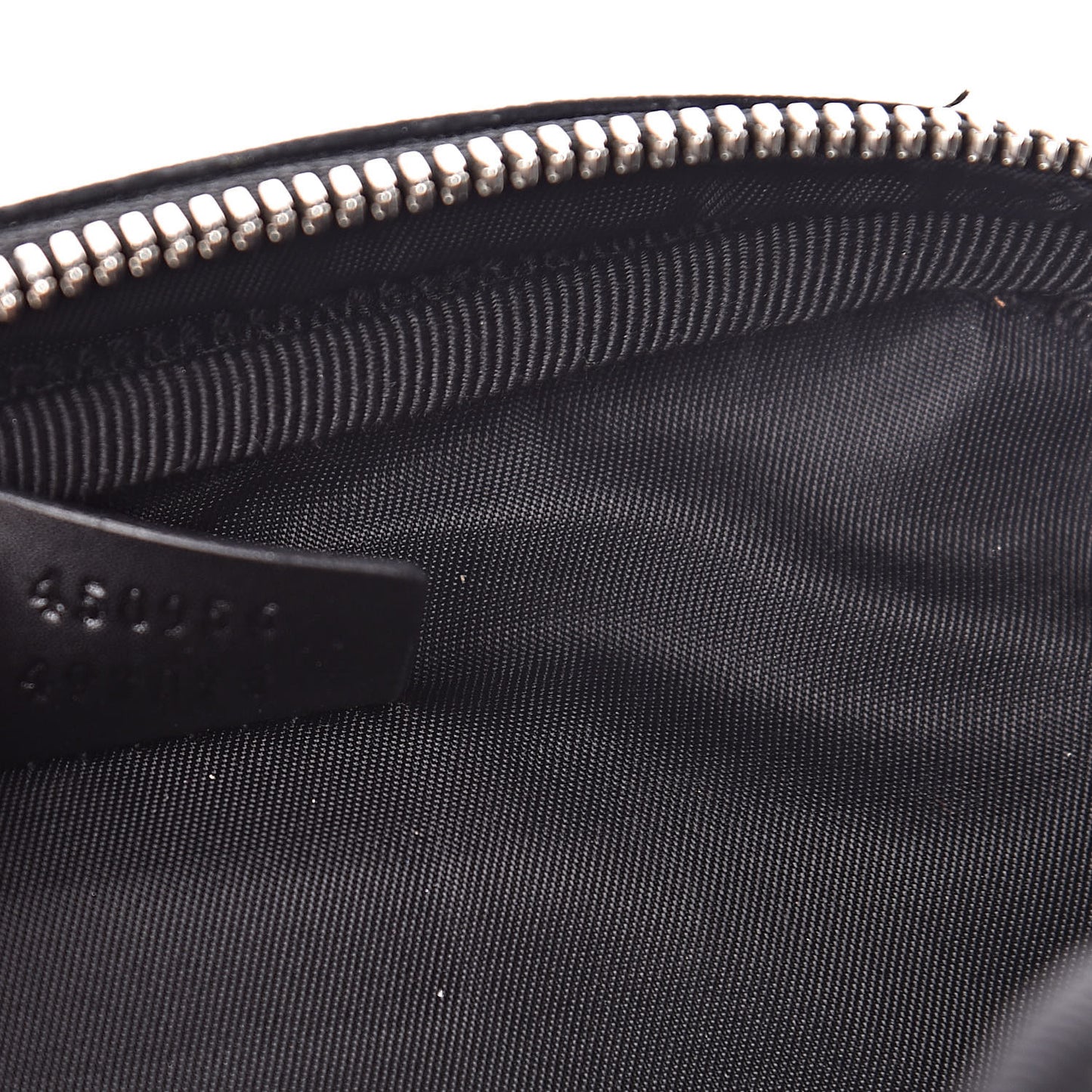 GG Supreme Monogram Web Belt Bag Black