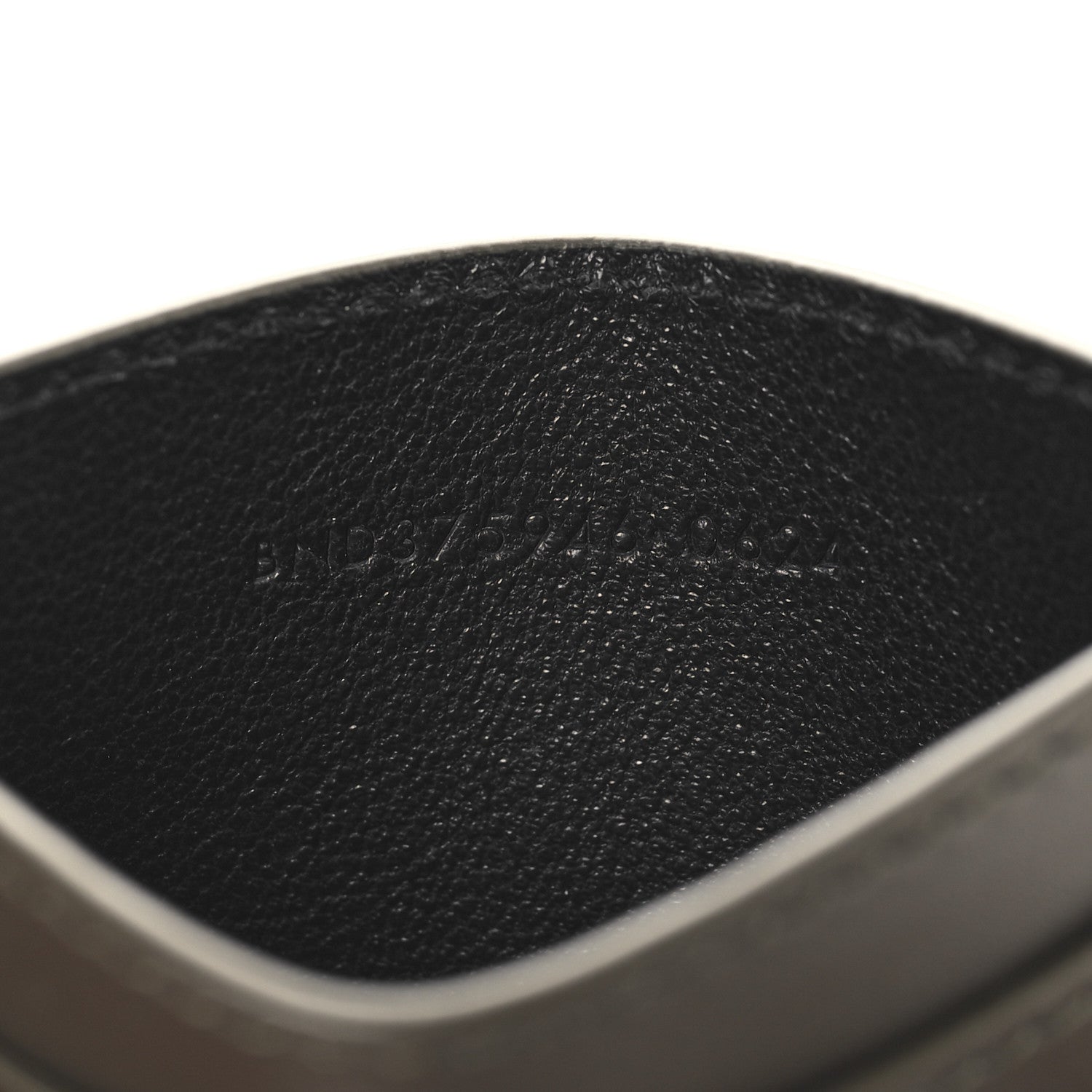 Saint Laurent Calfskin Card Case Haunting Green 7 of 7