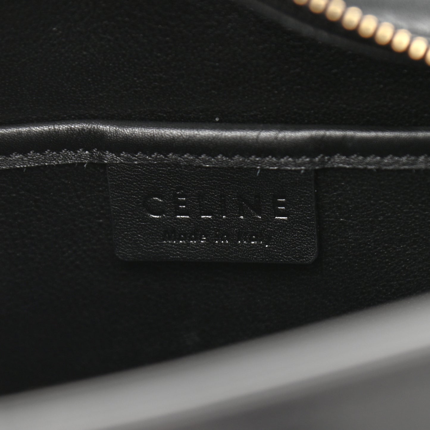 Smooth Calfskin Nano Luggage Black