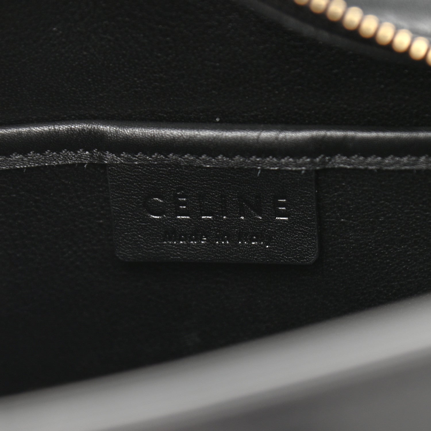 Celine Smooth Calfskin Nano Luggage Black 7 of 12