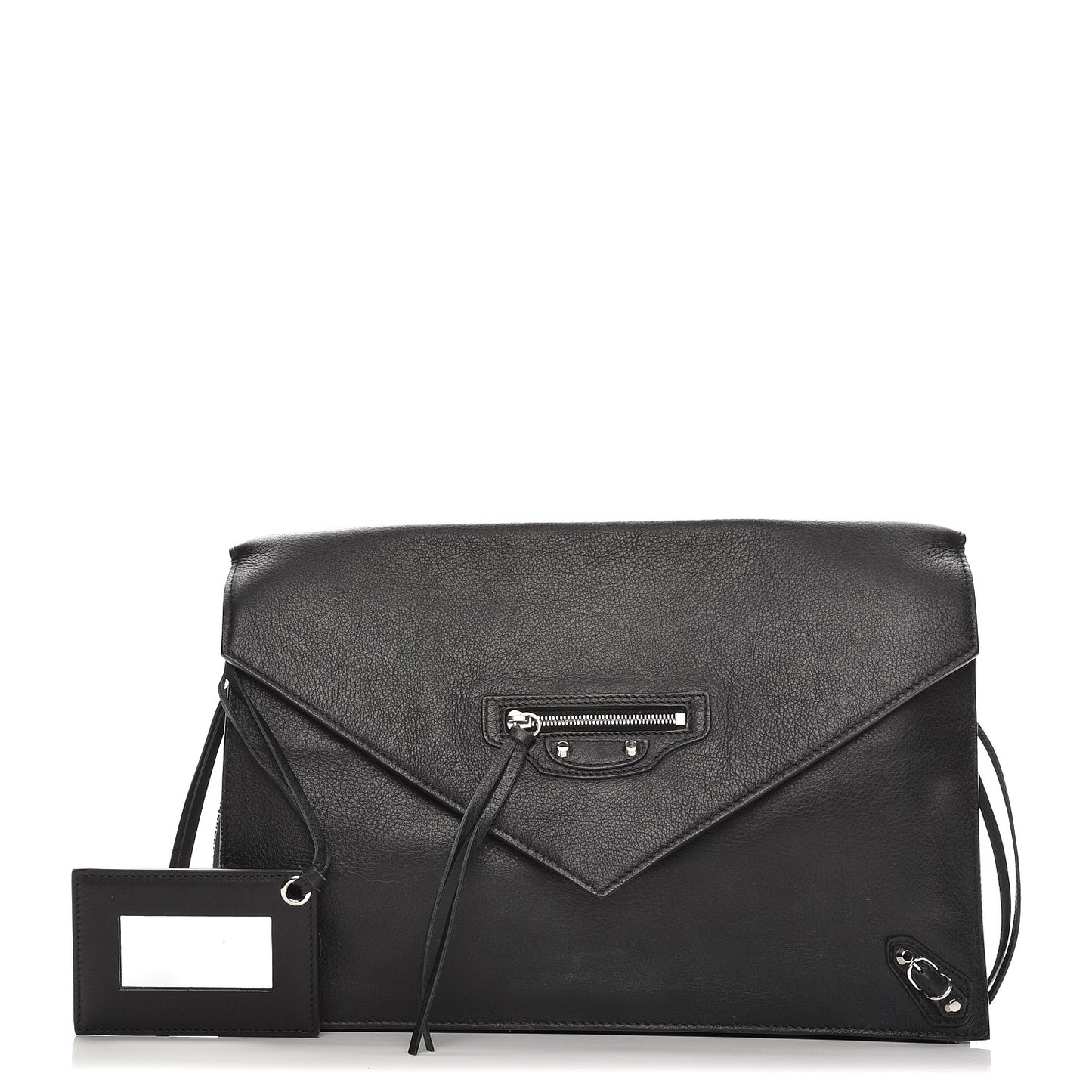 Veau Papier Sight Clutch Black