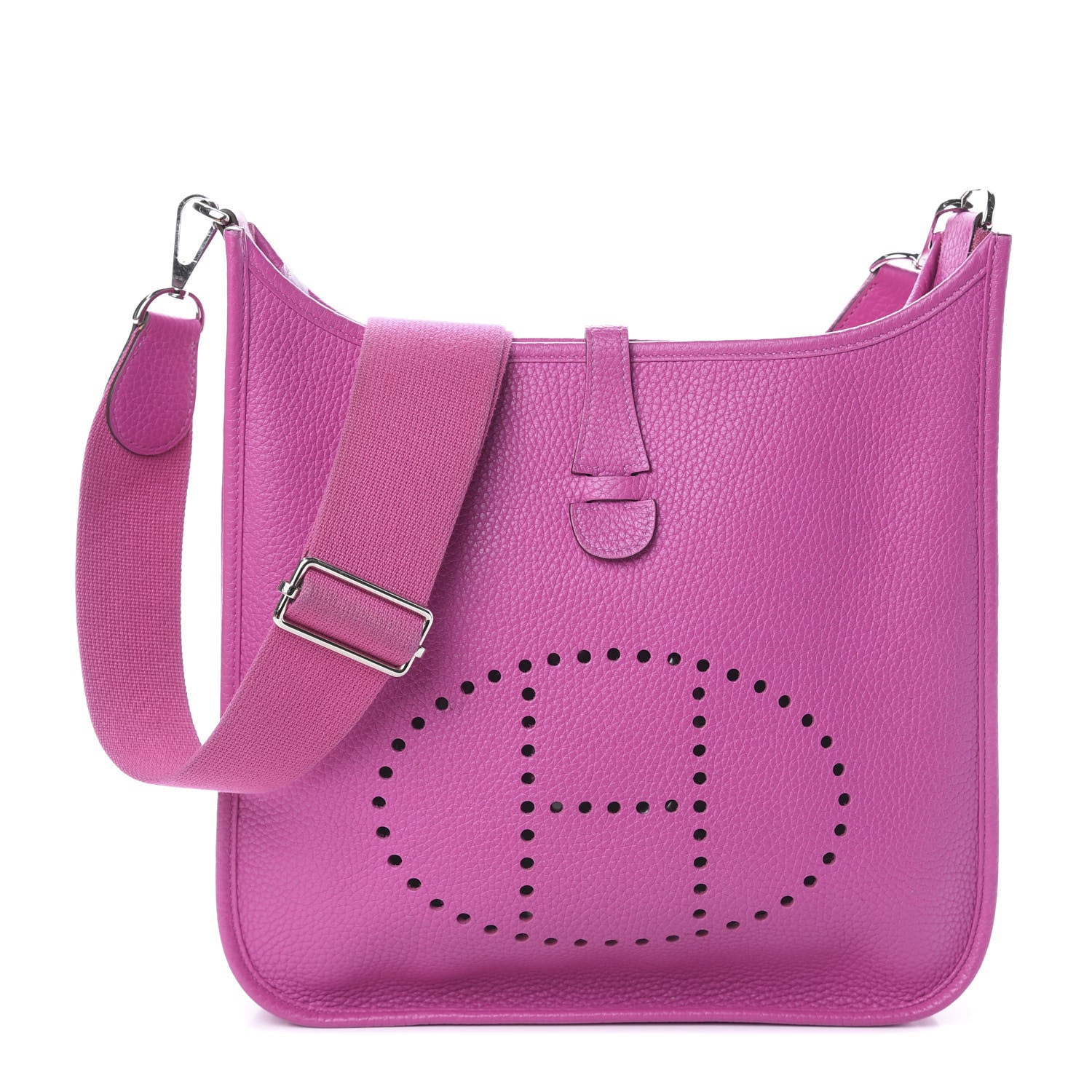Hermes Taurillon Clemence Evelyne III PM Magnolia 1 of 9