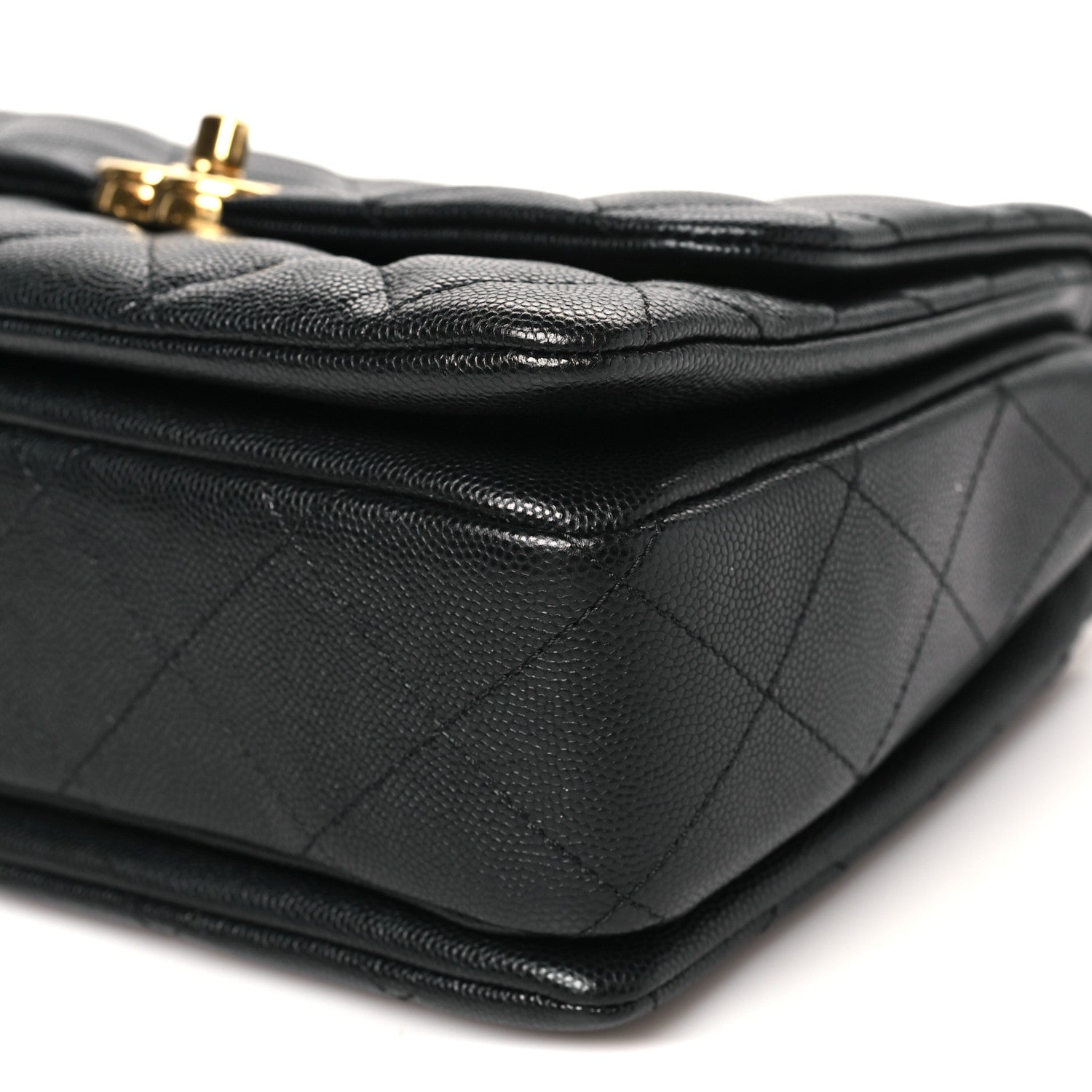Chanel Caviar Quilted Coco First Flap Black 10 of 11
