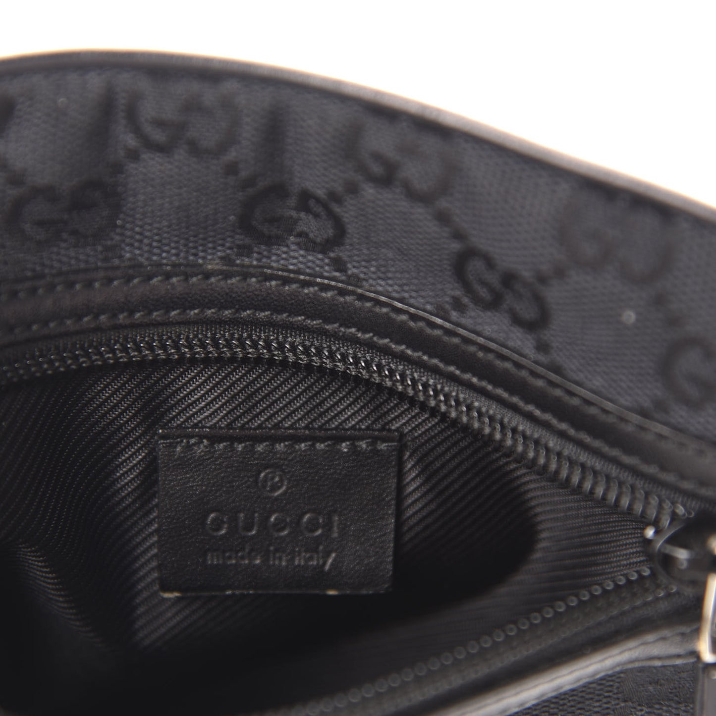 Monogram Small Messenger Black