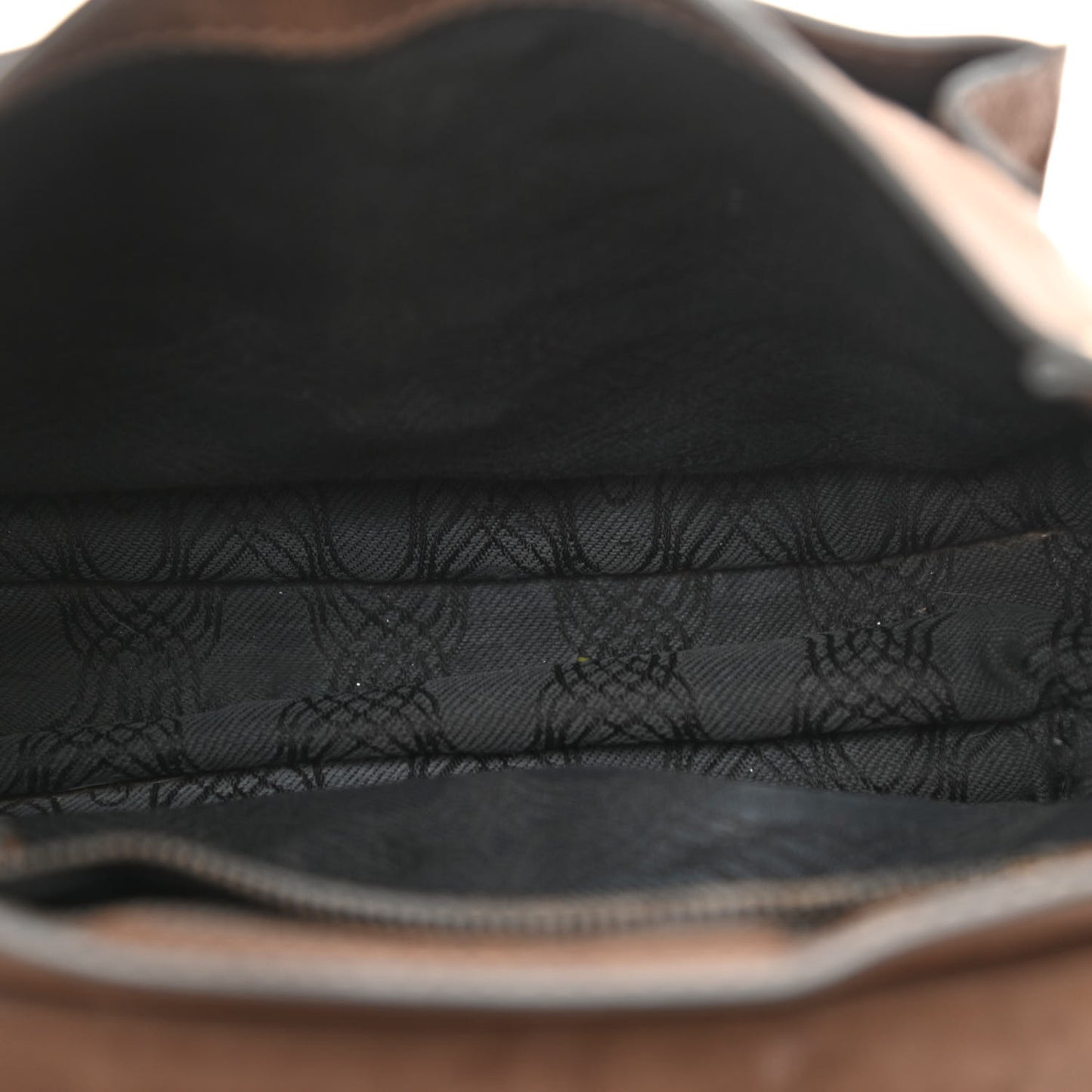 Lambskin PS1 Mini Pouch Messenger Bag Saddle