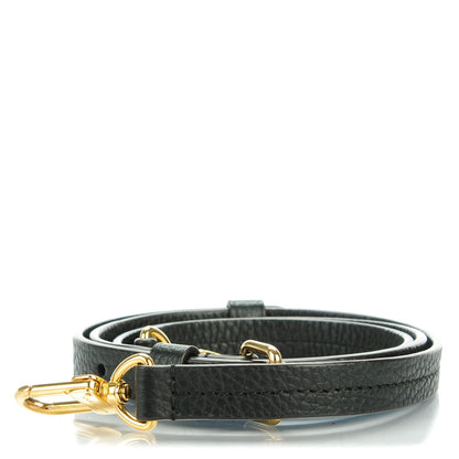 Louis Vuitton Calfskin Adjustable Retiro NM Shoulder Strap Black 1 of 3