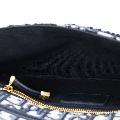Christian Dior Oblique 30 Montaigne Chain Pouch Blue 5 of 11