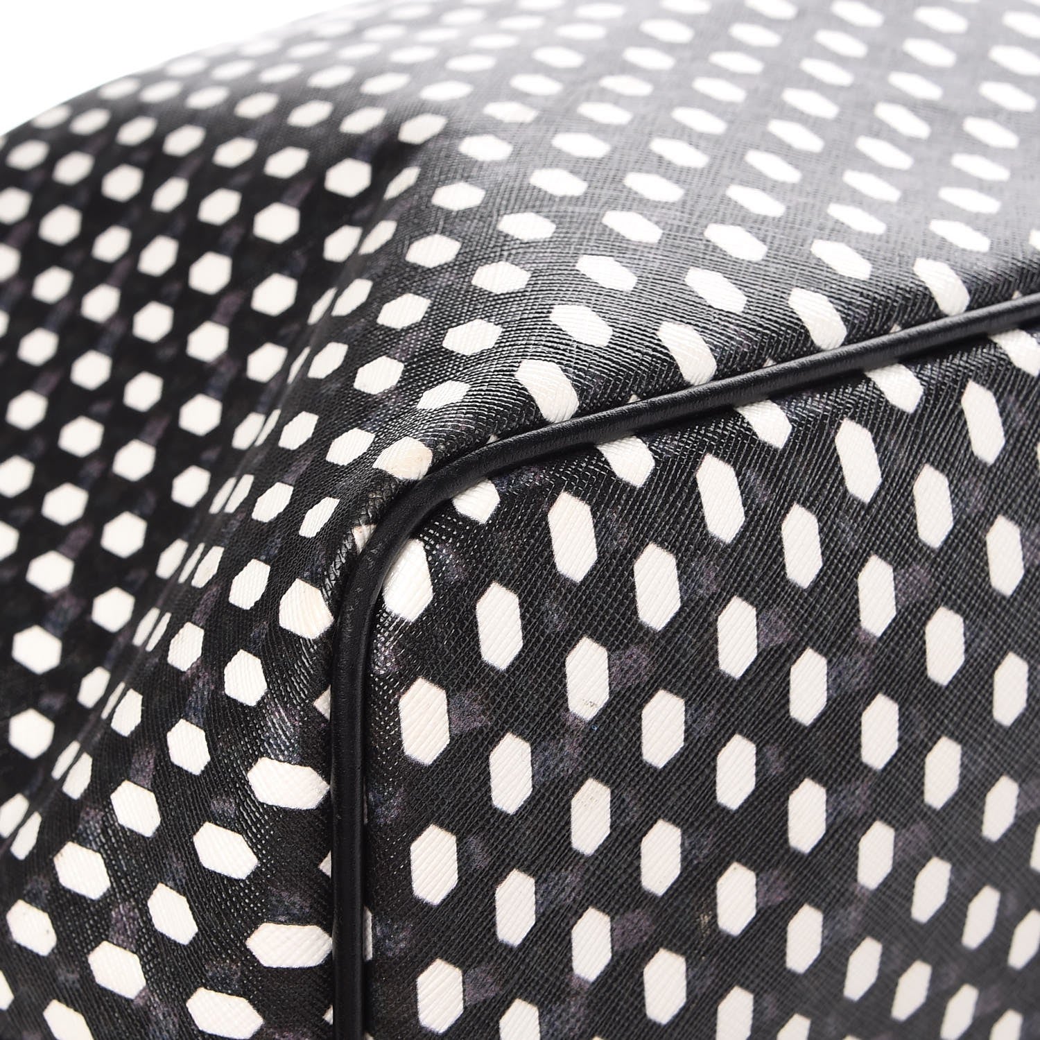 Givenchy Coated Canvas Large Antigona Tote Black White 11 of 12