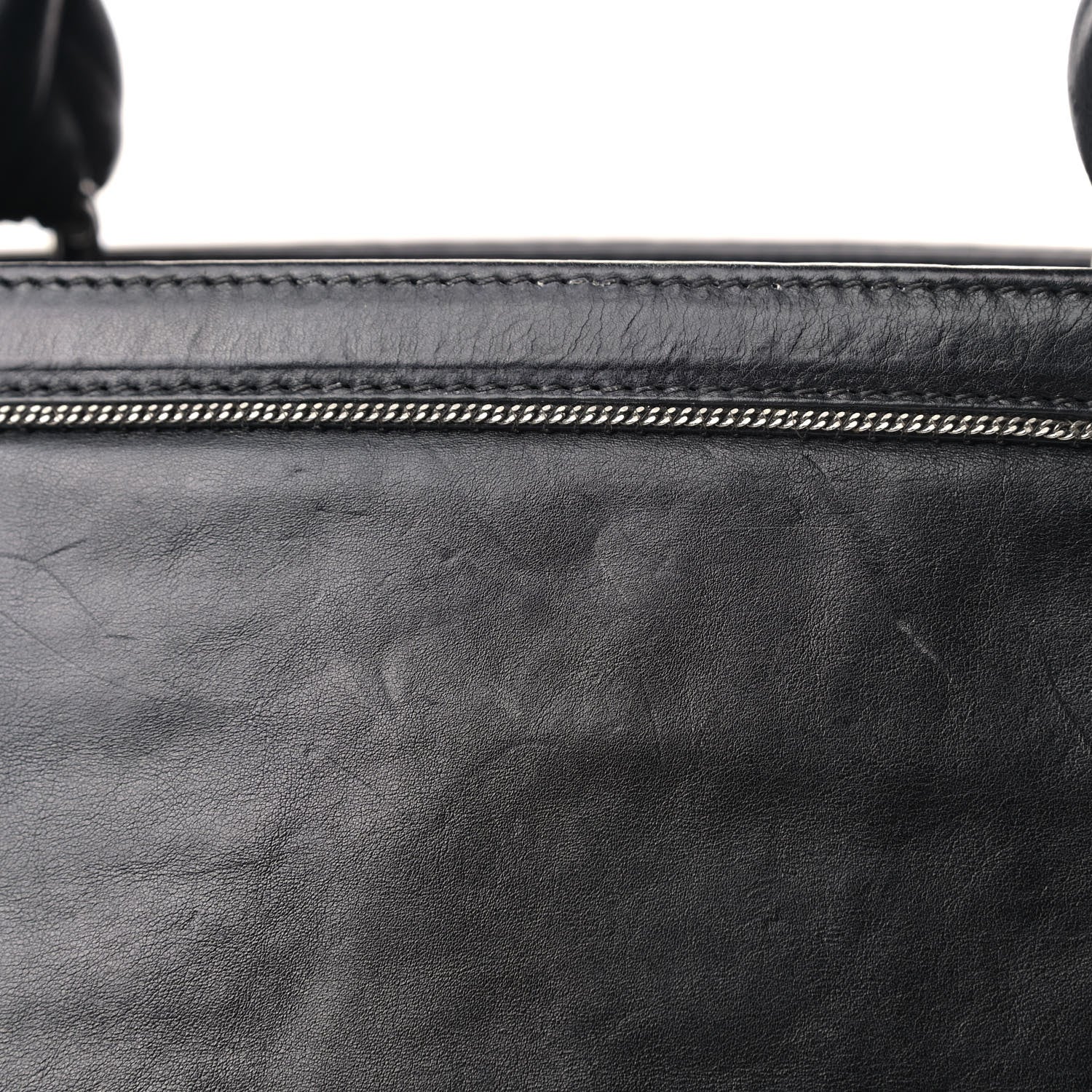 Chanel Lambskin East West Soho Shopper Black 14 of 16