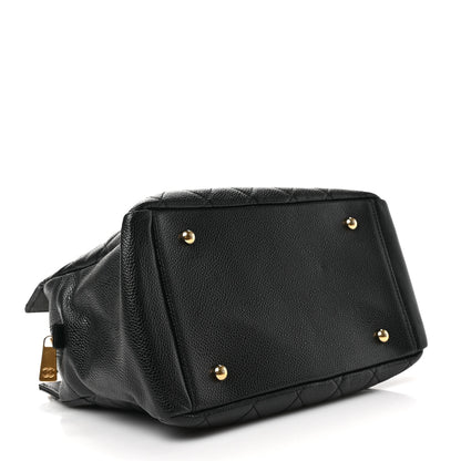 Chanel Caviar Quilted Petit Timeless Tote PTT Black 4 of 8