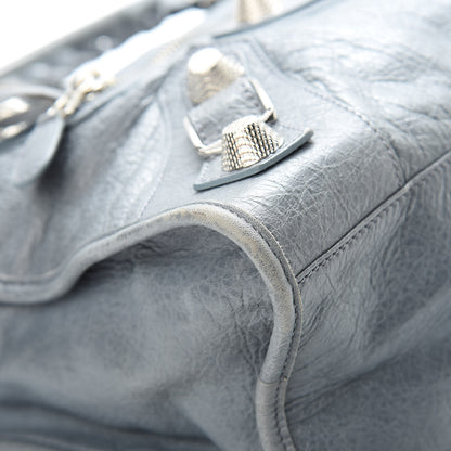 Balenciaga Agneau Giant 21 Silver Hardware City Ardoise 10 of 17
