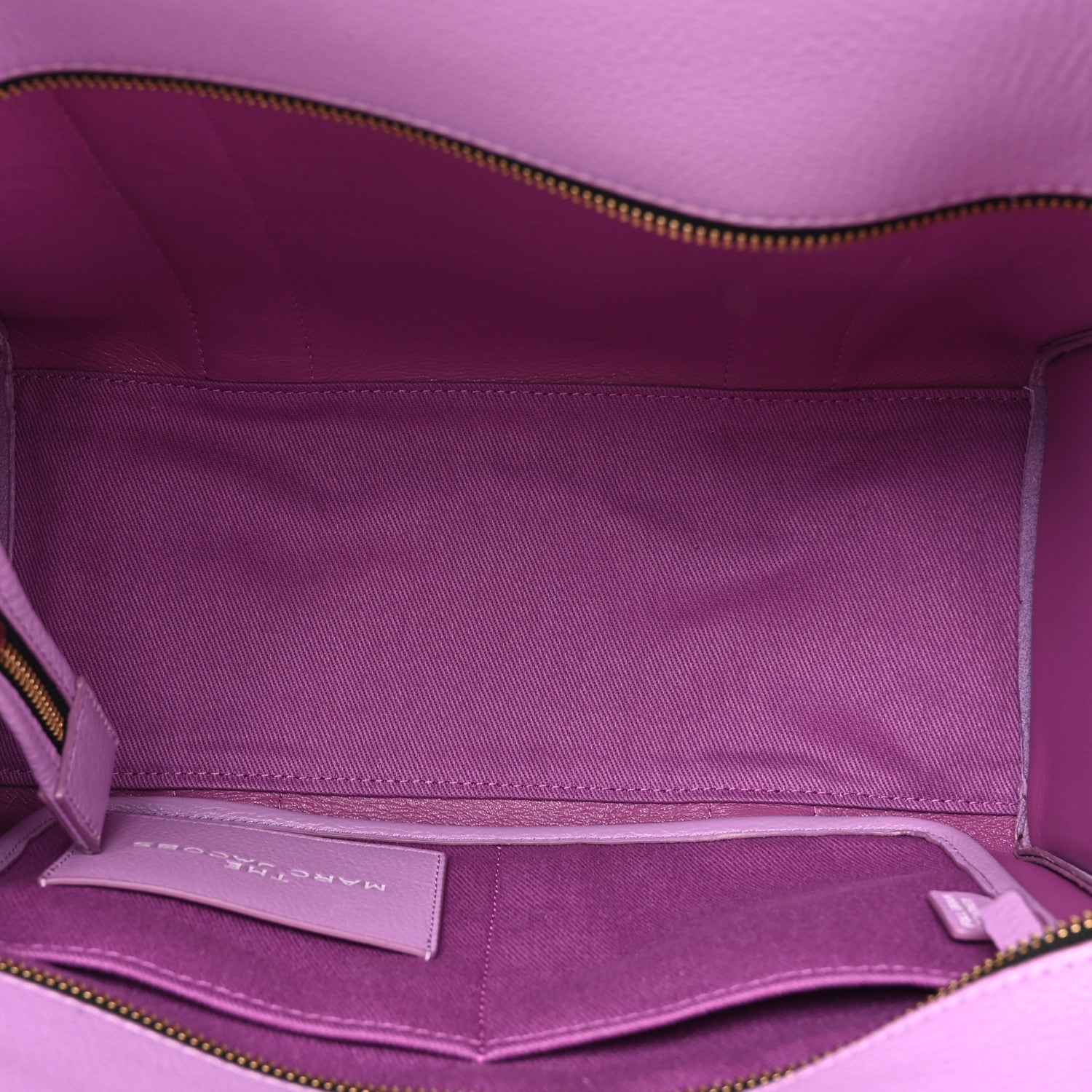 Marc Jacobs Grained Calfskin Medium The Tote Bag Regal Orchid 5 of 15