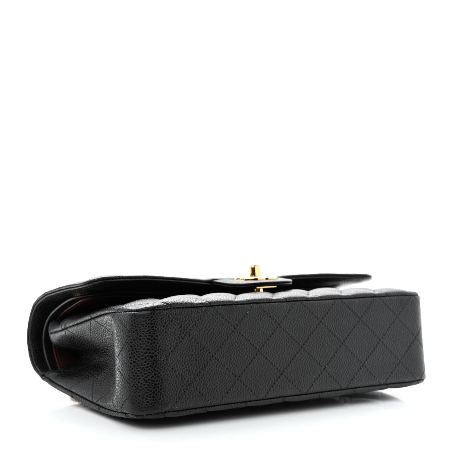 Chanel Caviar Quilted Medium Double Flap Black 4 of 11