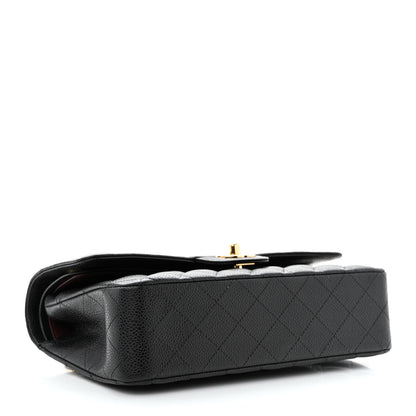 Chanel Caviar Quilted Medium Double Flap Black 4 of 11