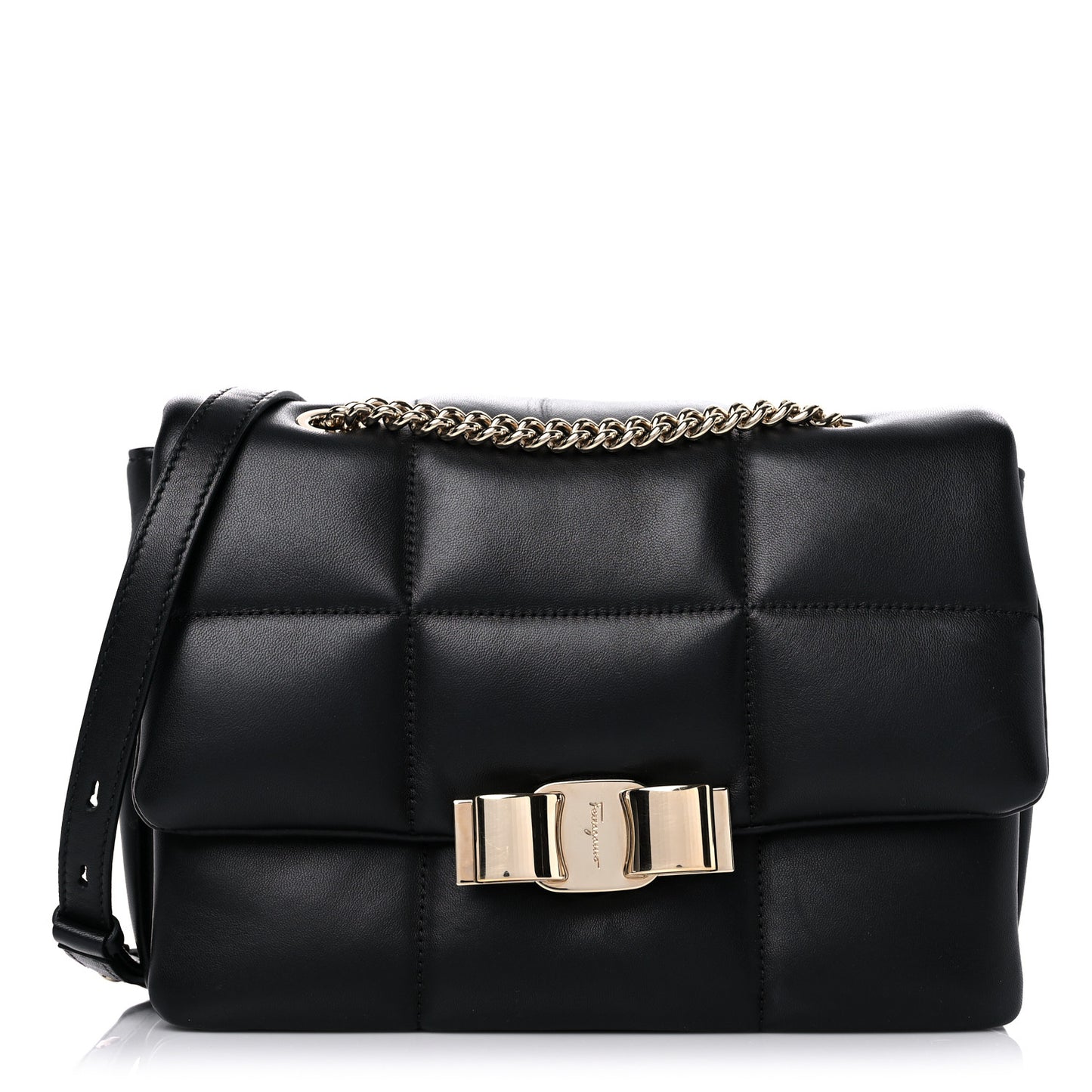 Nappa Vendom Quilted Bag Black
