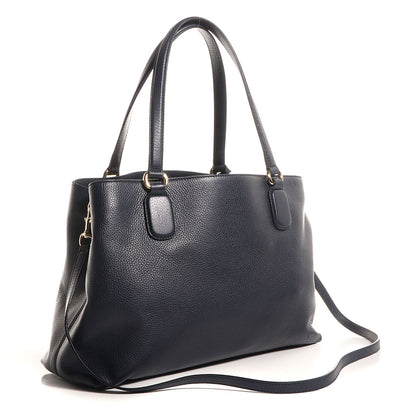 Gucci Cellarius Calfskin Medium Soho Working Tote Blue 3 of 8