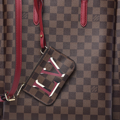 Louis Vuitton Damier Ebene Belmont MM Cherry Berry 10 of 11