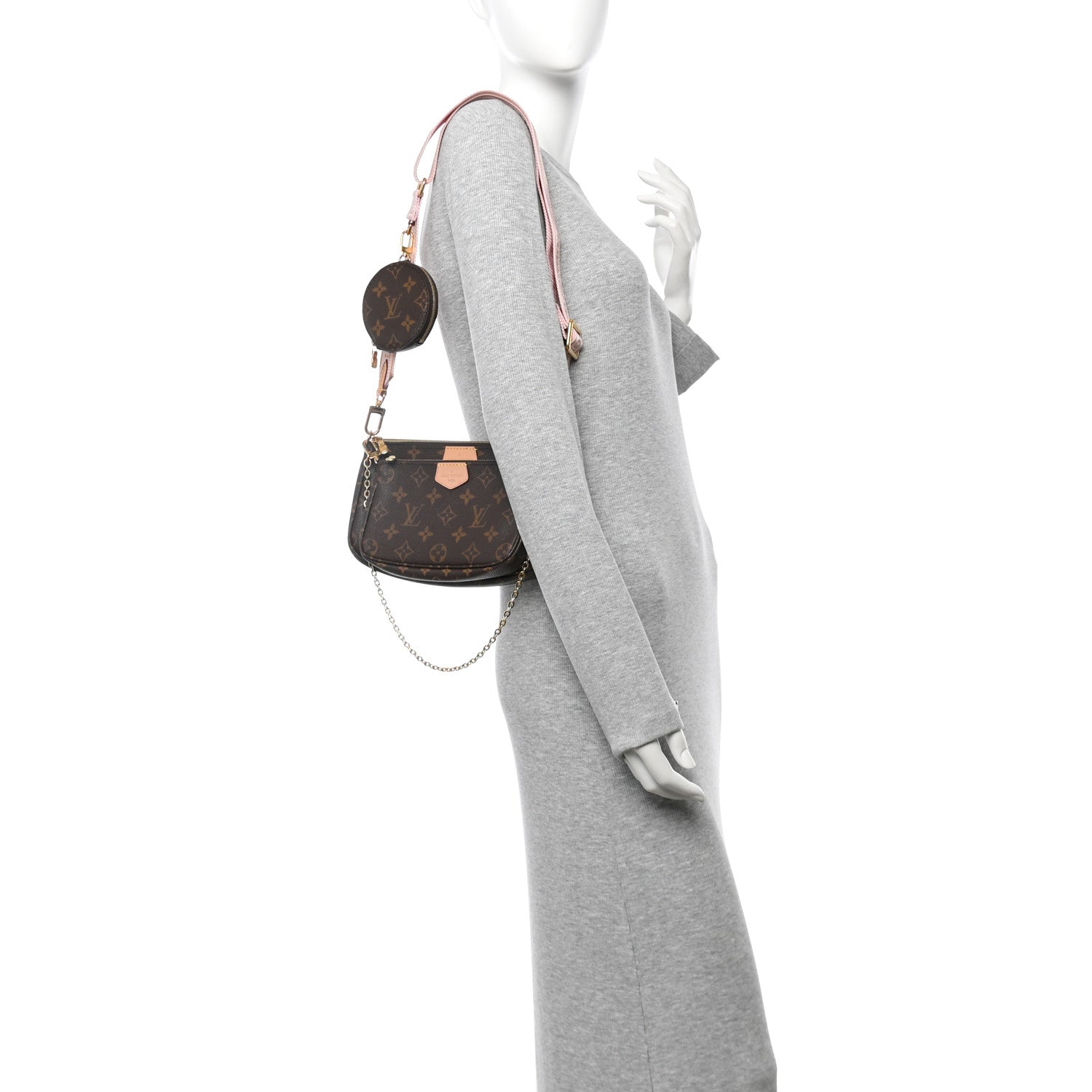 Louis Vuitton Monogram Multi Pochette Accessories Rose Clair 2 of 12