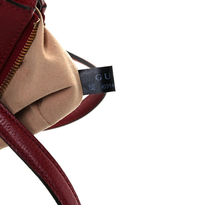 Gucci GG Supreme Monogram Flora Web Small Ophidia Tote Bag Red 8 of 11