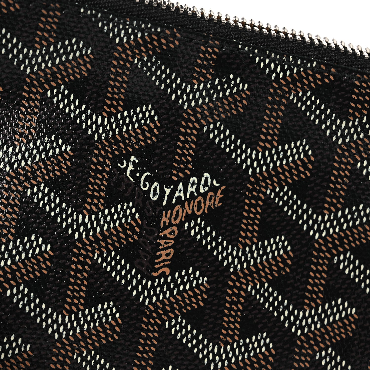 Goyard Goyardine Mini Senat Pochette Black 7 of 7