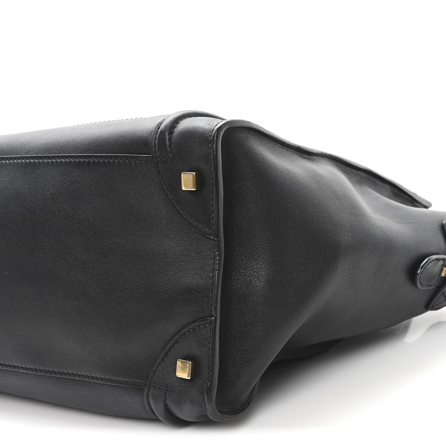 Smooth Calfskin Mini Luggage Black