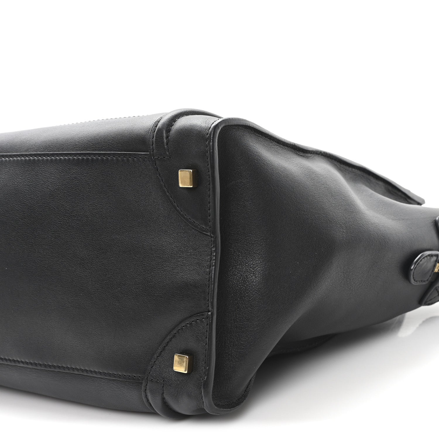 Celine Smooth Calfskin Mini Luggage Black 8 of 9