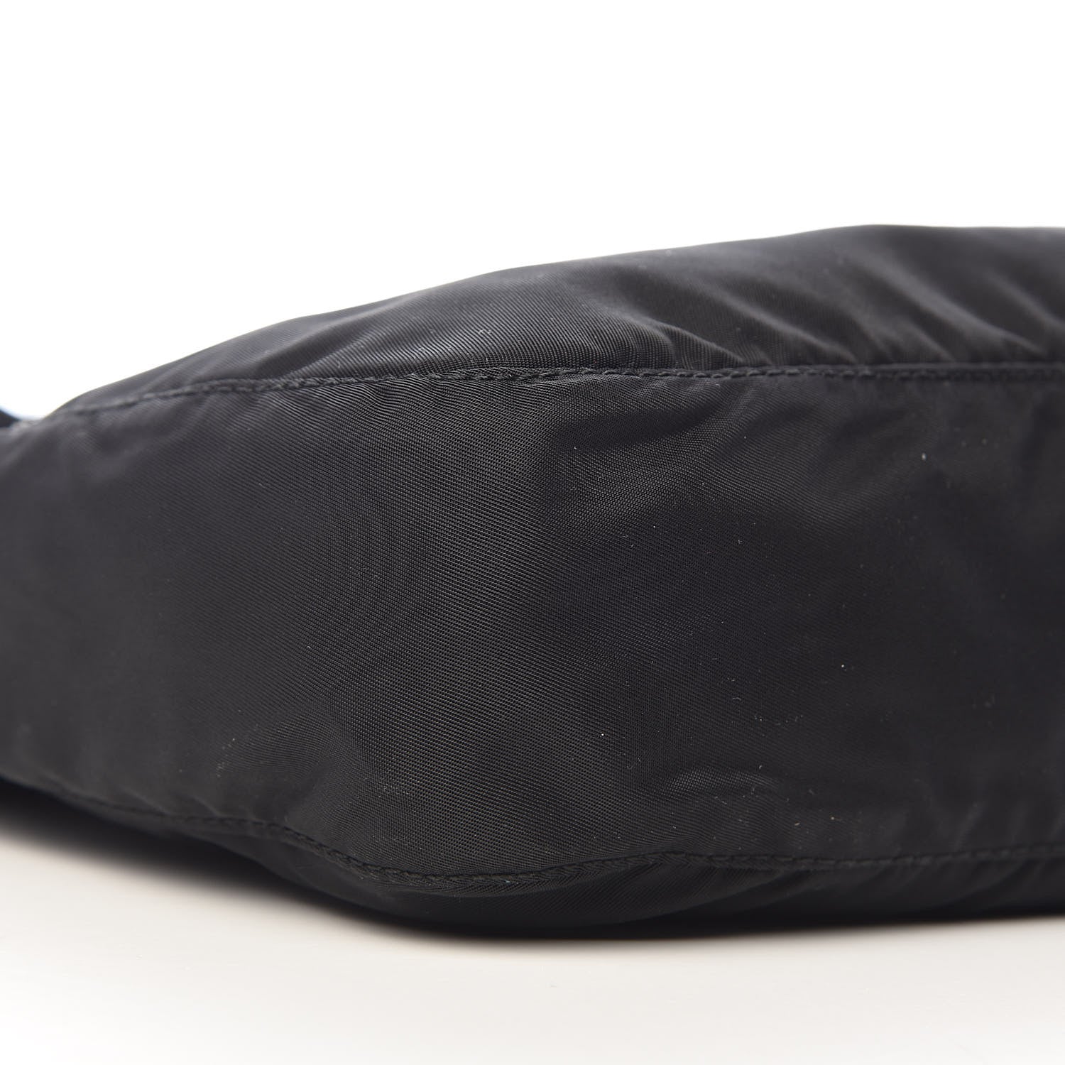 Prada Nylon Flat Messenger Bag Black 8 of 10