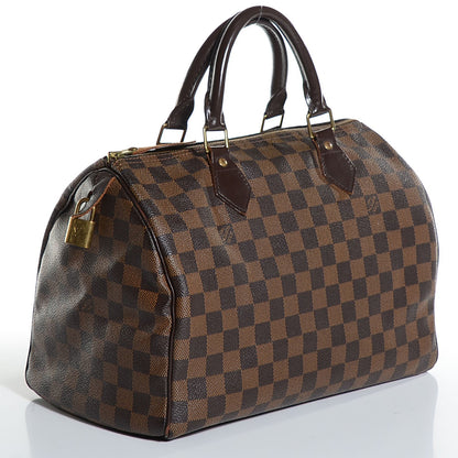 Louis Vuitton Damier Ebene Speedy 30 3 of 7