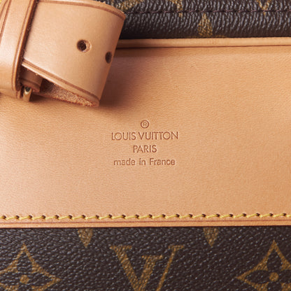 Louis Vuitton Monogram Alize 2 Compartment Luggage Travel Bag 9 of 10