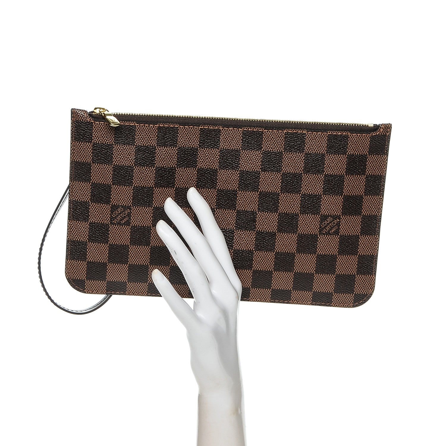 Louis Vuitton Damier Ebene Neverfull MM GM Pochette 2 of 6