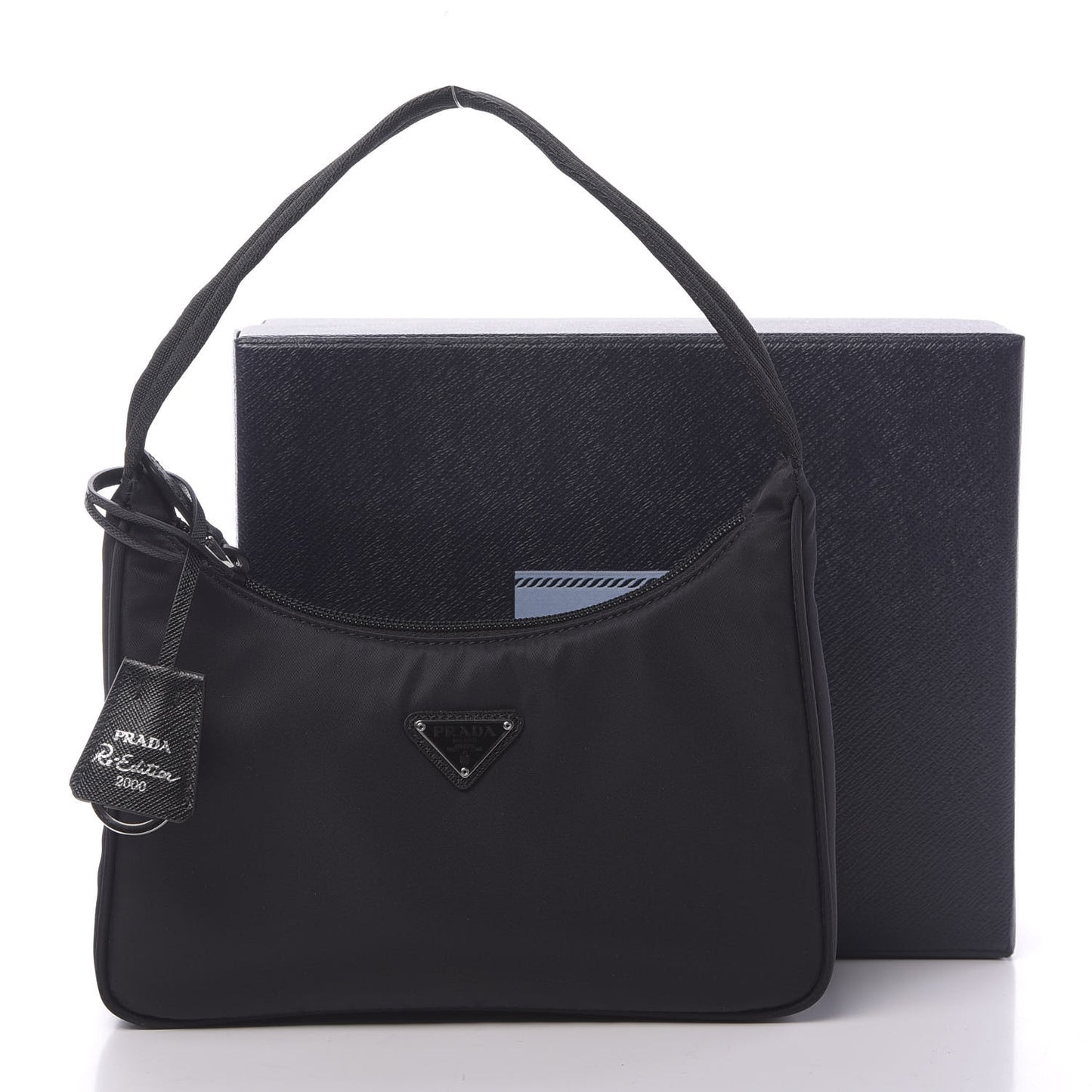 Tessuto Nylon Mini Re-Edition 2000 Bag Black