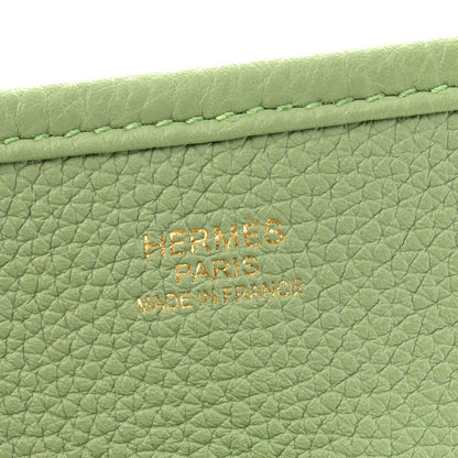 Hermes Taurillon Maurice Evelyne III PM Vert Criquet 6 of 12