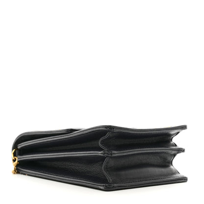 Christian Dior Lambskin Studded Vertical Diorama Black 4 of 10