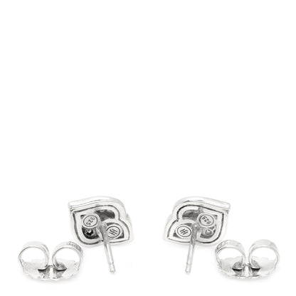 John Hardy Sterling Silver Diamond Legends Naga Pave Stud Earrings 3 of 4