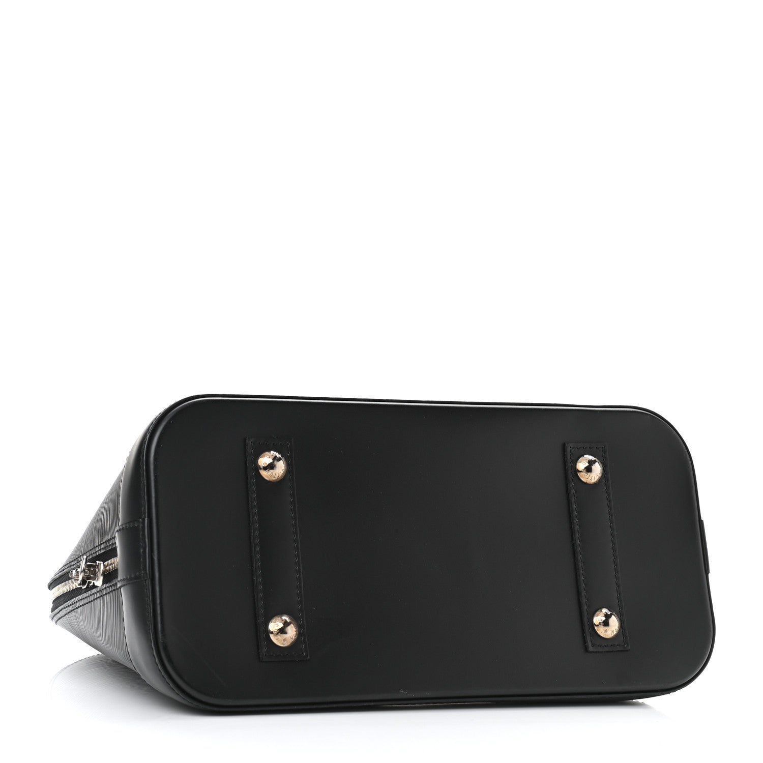 Louis Vuitton Epi Alma MM Black 3 of 10