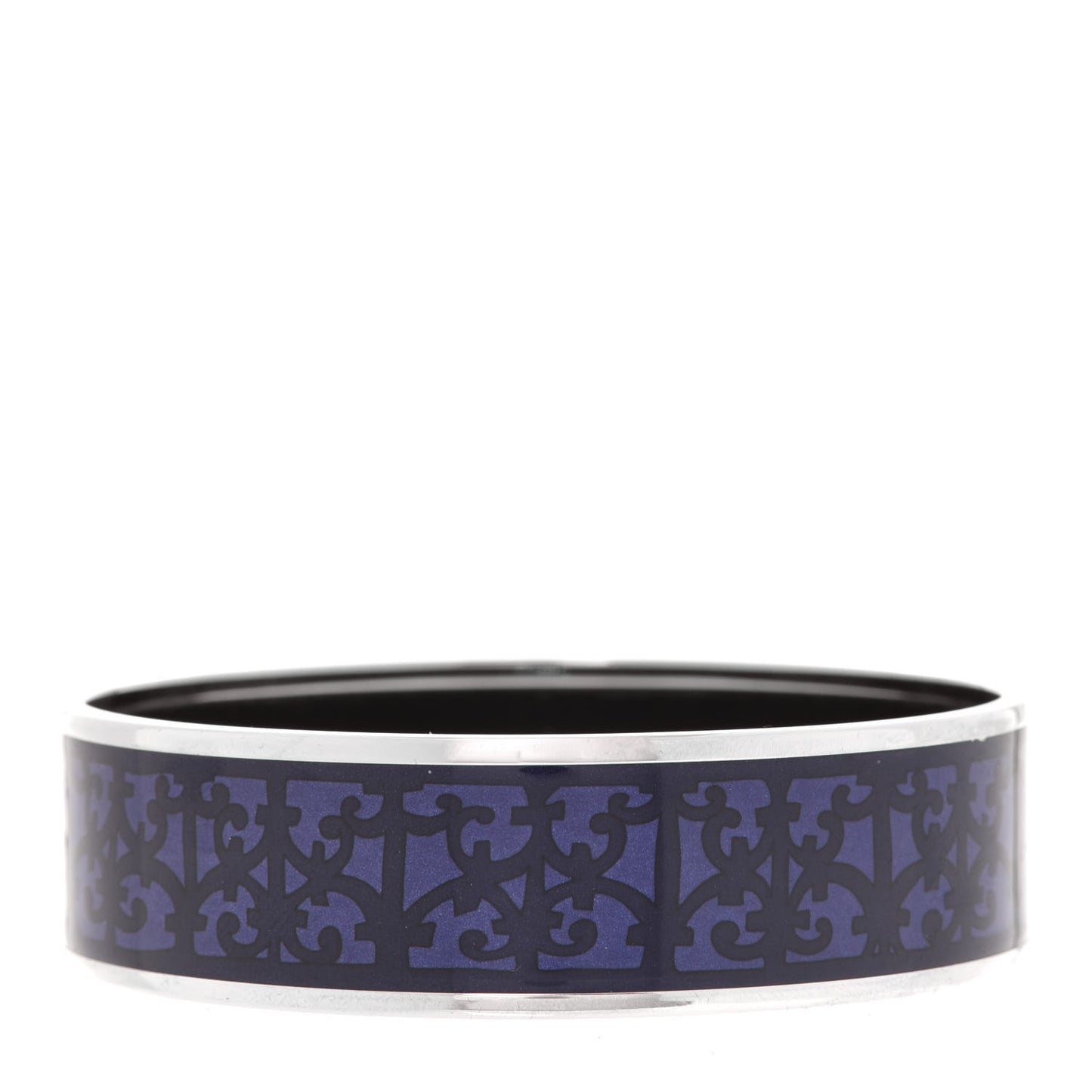 Enamel Printed Wide Balcons du Guadalquivir Bracelet 65 Blue