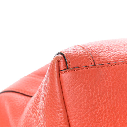 Gucci Cellarius Calfskin Medium Miss GG Top Handle Bag New Dark Orange 14 of 16