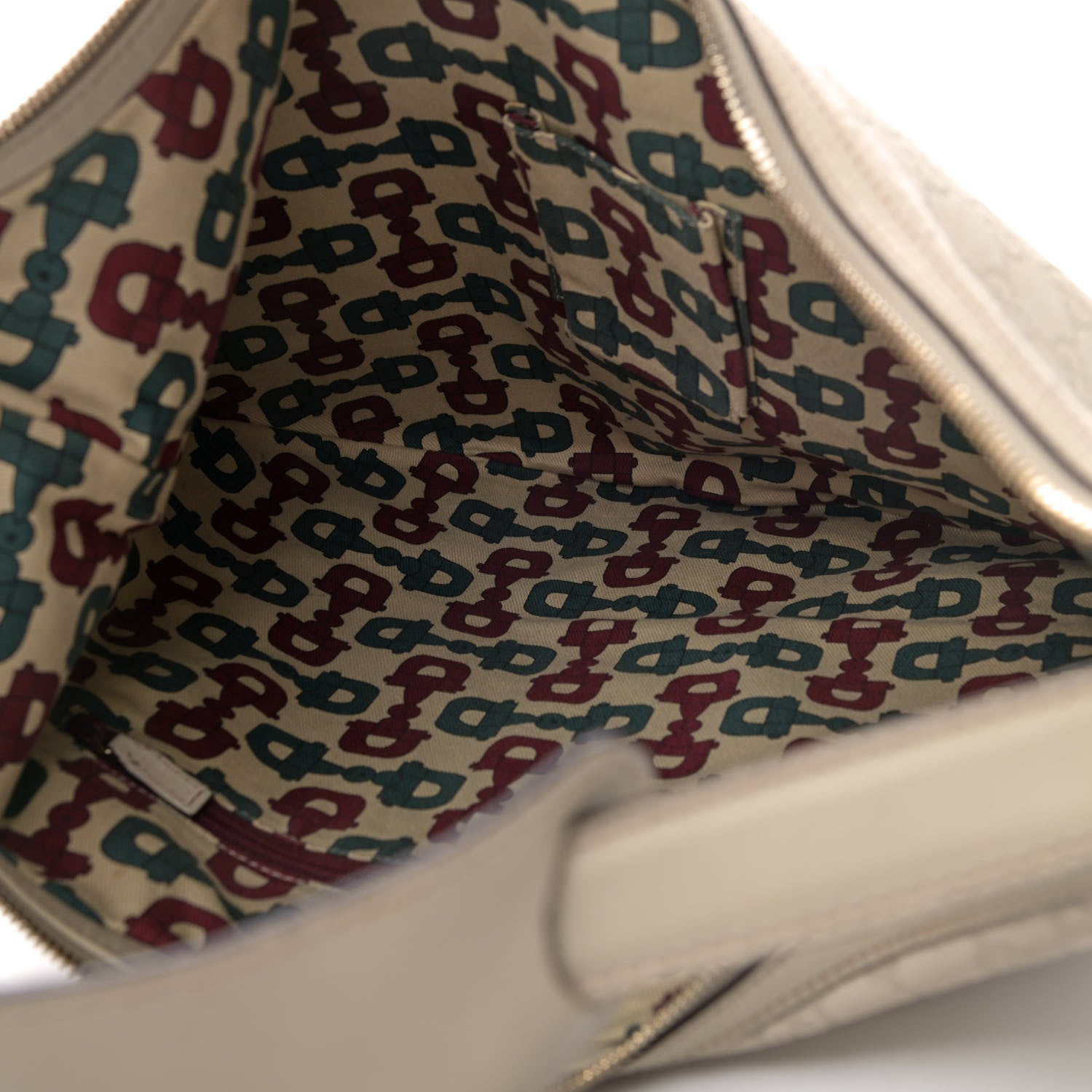 Gucci Guccissima Large Princy Hobo Off White 4 of 4