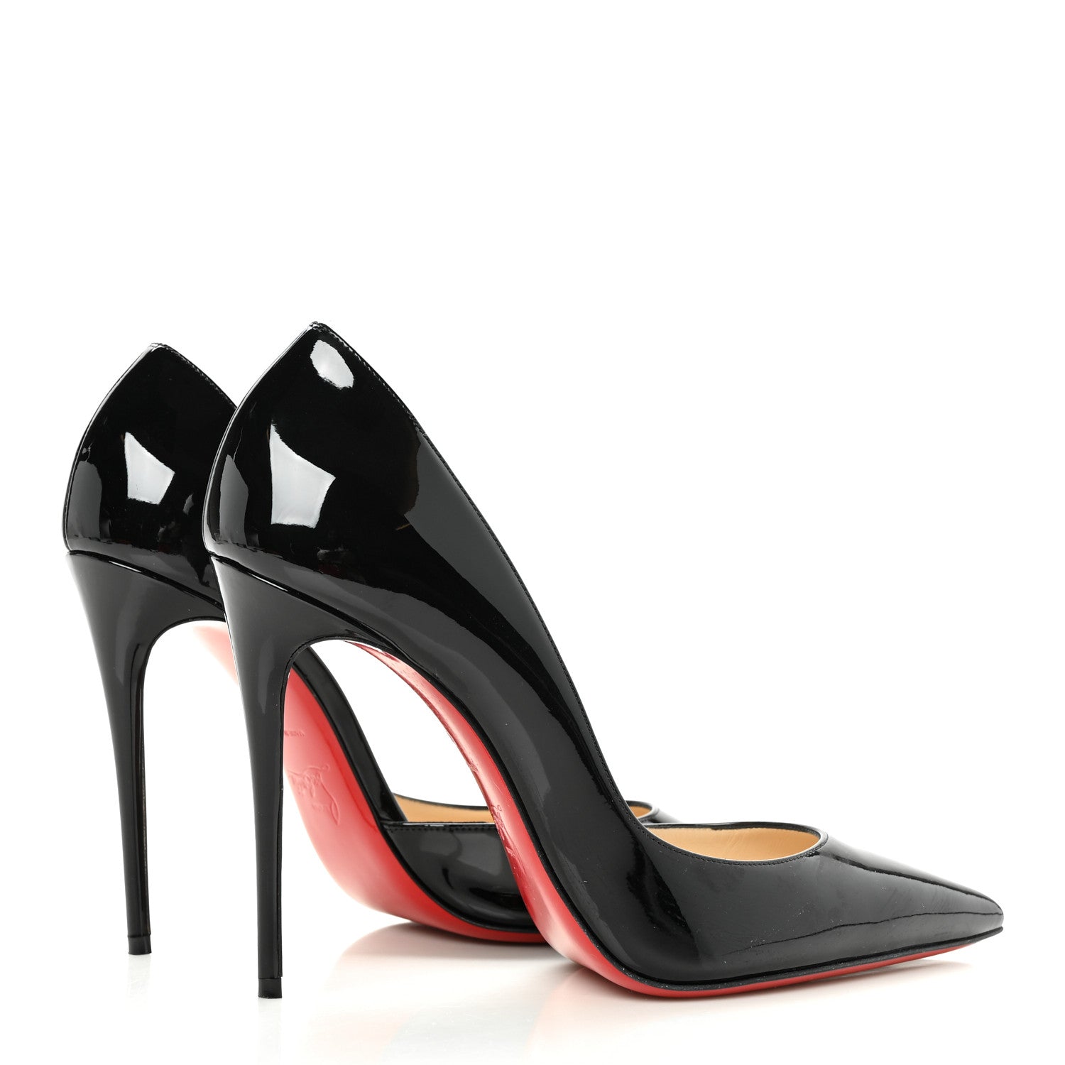 Christian Louboutin Patent Iriza 100 Pumps 41 Black 4 of 7