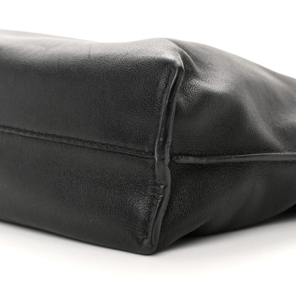 Loewe Calfskin Mini Flamenco Knot Clutch Black 9 of 13