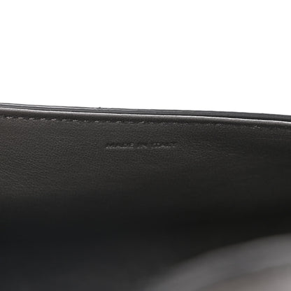 Celine Calfskin Crocodile Embossed Medium Tassel Bag Anthracite 7 of 10