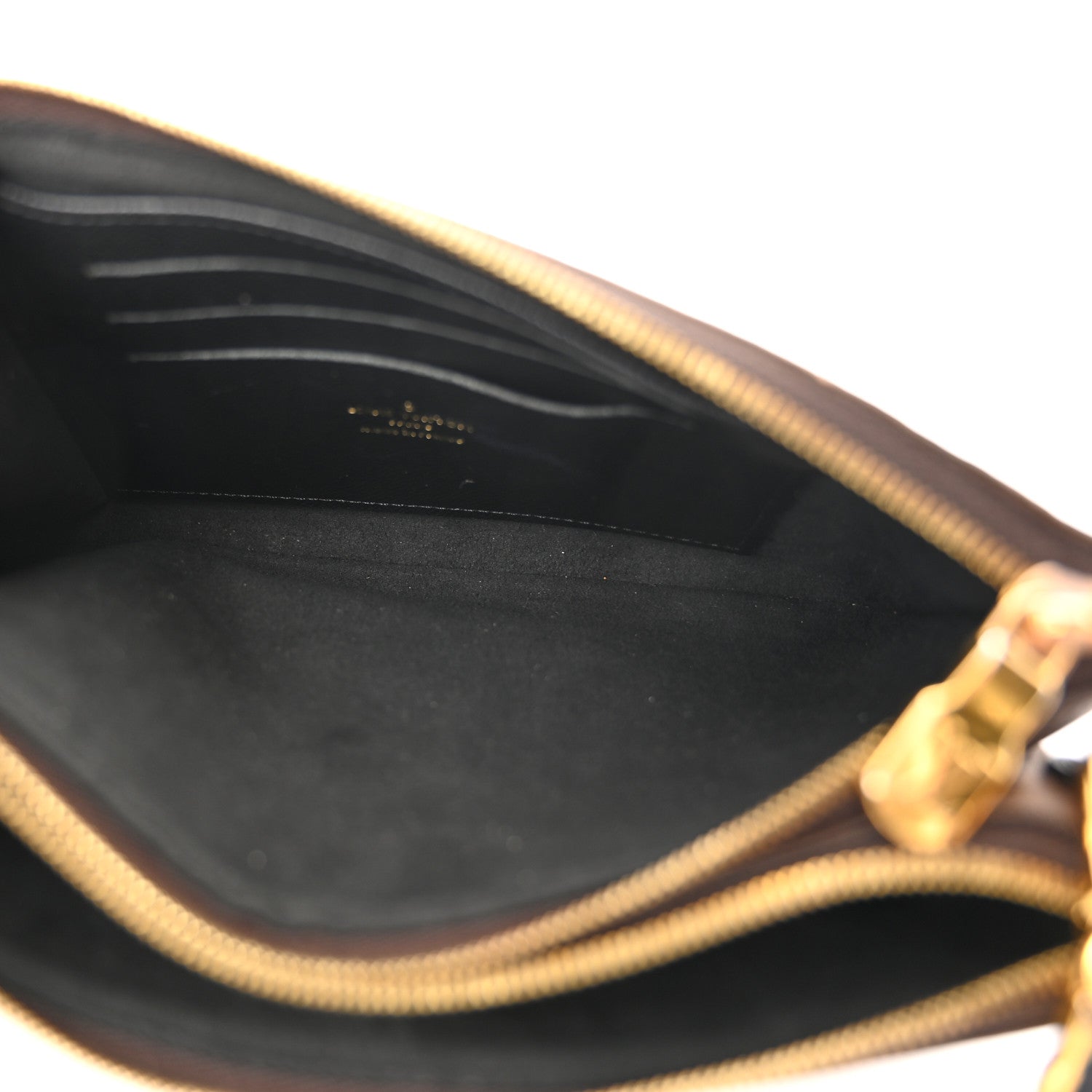 Louis Vuitton Reverse Monogram Giant Double Zip Pochette 5 of 12