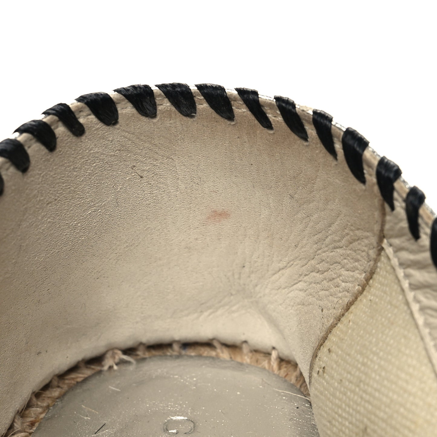 Metallic Nappa GG Marmont Espadrilles 37 Silver