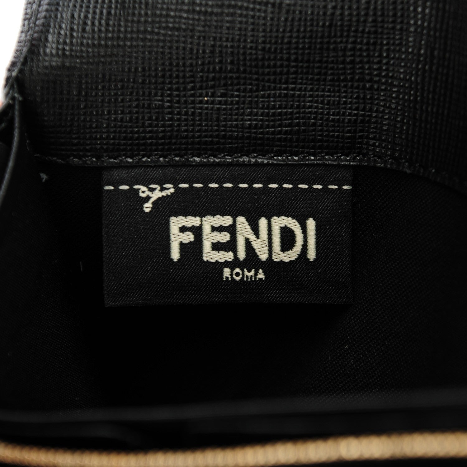 Fendi Vitello Elite Continental Wallet Black 7 of 8