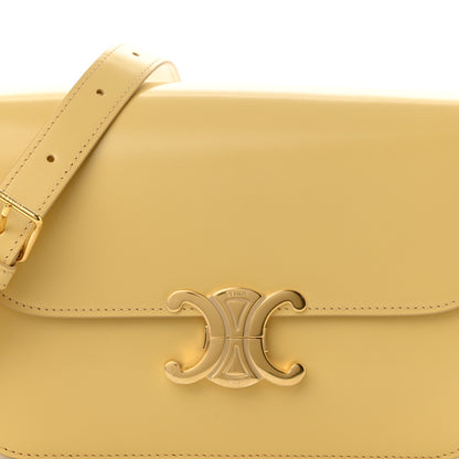Celine Shiny Calfskin Medium Triomphe Pollen 8 of 12